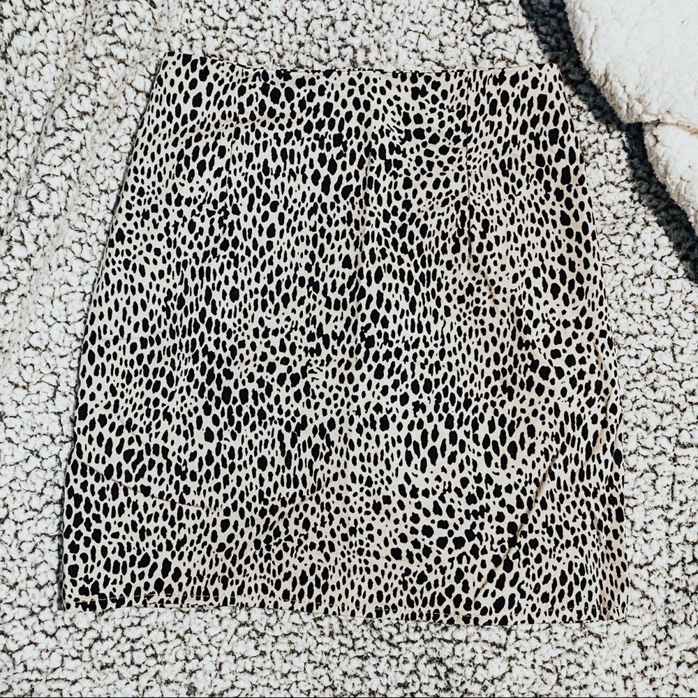Cheetah Print Cara Skirt
